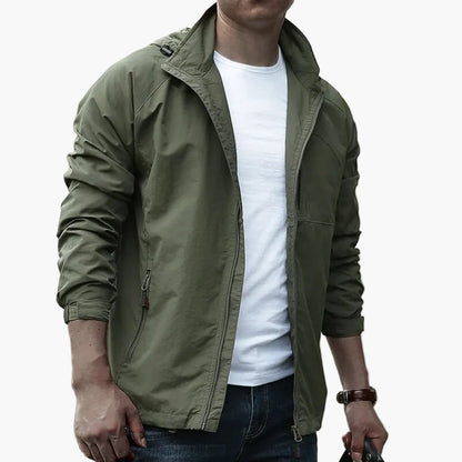 Norvielle Herren Cargo Sommerjacke Wasserfest Atmungsaktiv