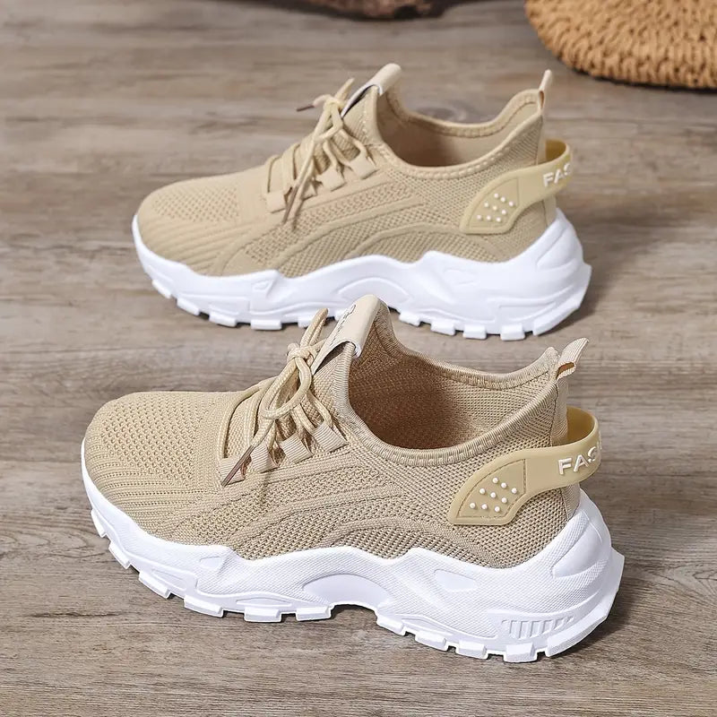 Damen Laufschuhe Atmungsaktives Mesh Leicht