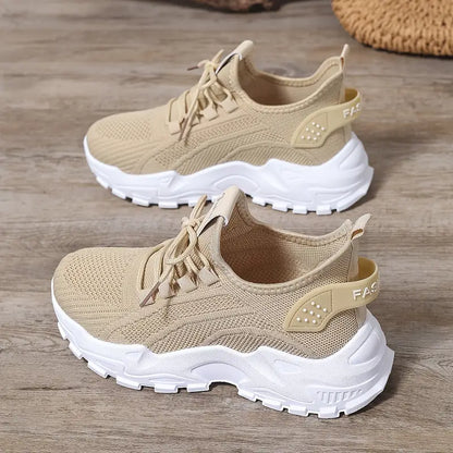 Damen Laufschuhe Atmungsaktives Mesh Leicht
