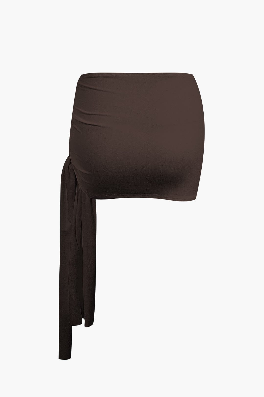 Damen One-Shoulder- und Minirock Set