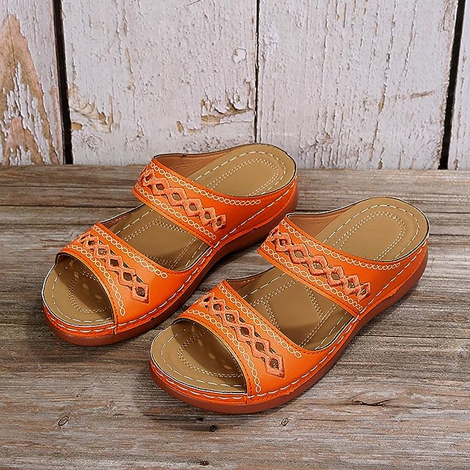 Damen Orthopädische Sandalen Komfort Unterstützung