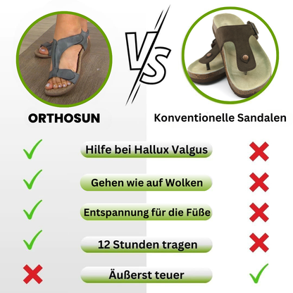 Ergonomische Schmerztherapie-Sandalen OrthoSun
