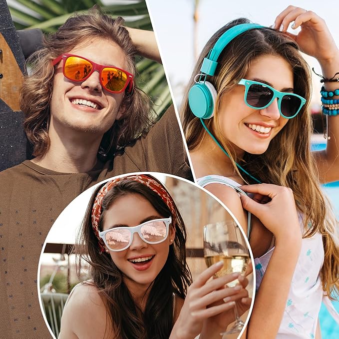 Retro Sonnenbrille Polarisiert 80er Style