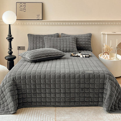Weiche Tagesdecke Quadratisch Moderner Stil