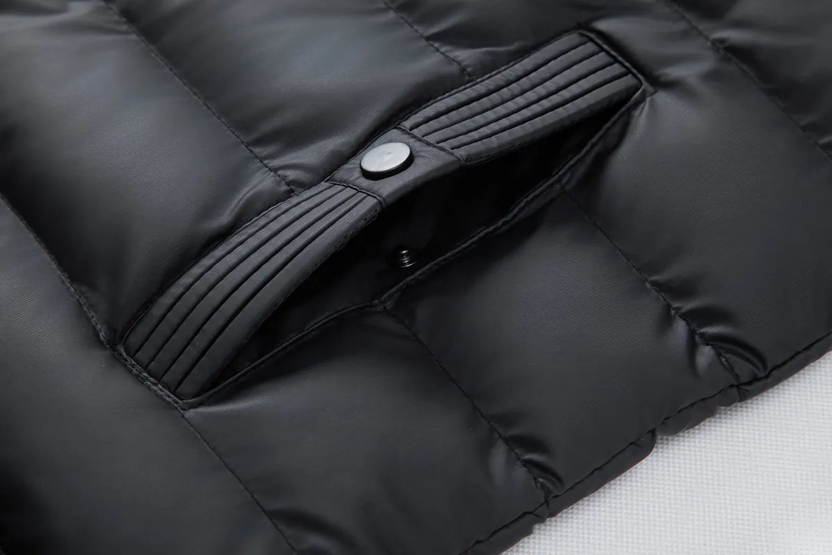 Herren Winterjacke mit Kapuze Freizeitjacke