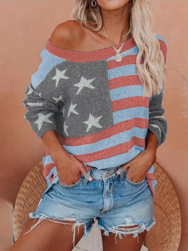 Stylischer Damen Sommer Sweatshirt Bequem
