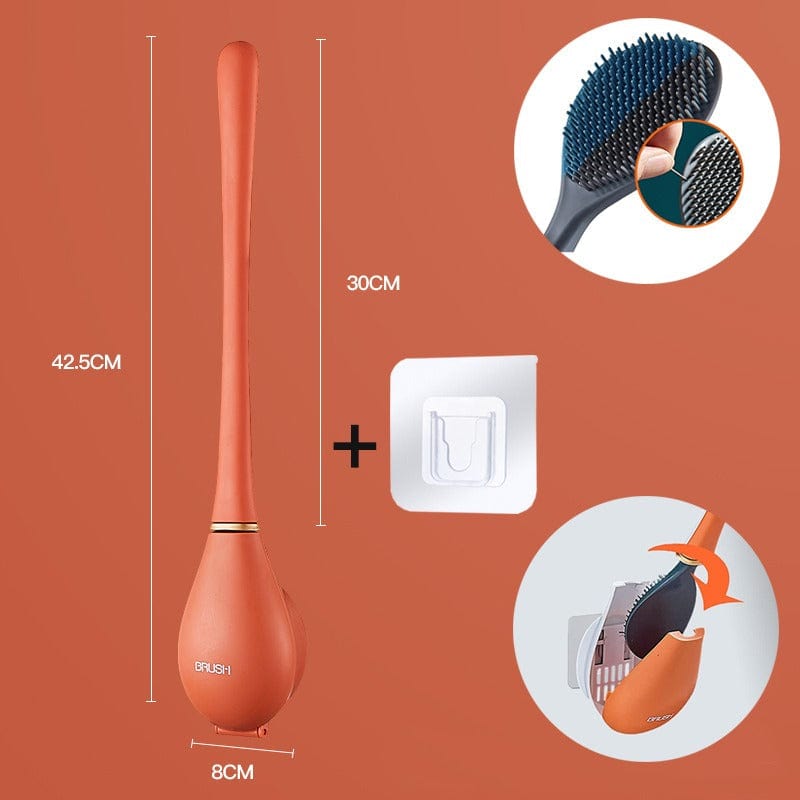 Flexible Silikon-Toilettenbürste