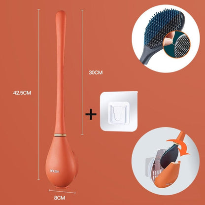 Flexible Silikon-Toilettenbürste