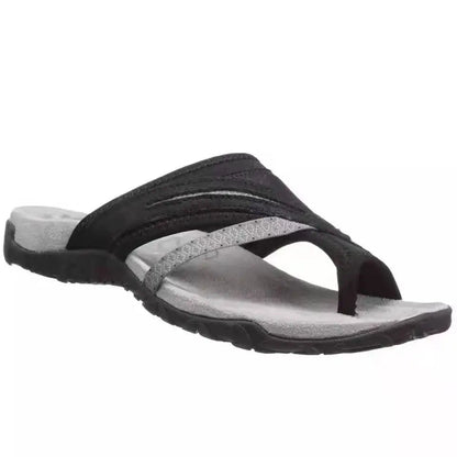 Norvielle Damen Orthopädische Sandalen Memory Schaum Beige