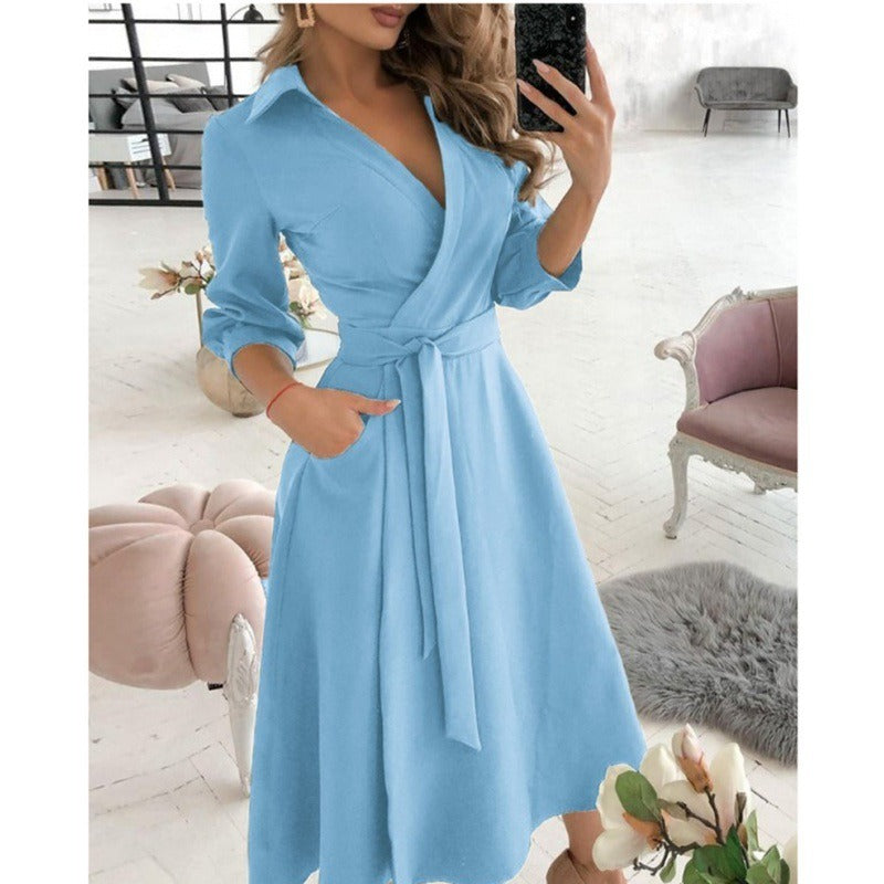 Damen Kleid Elegant Vielseitig
