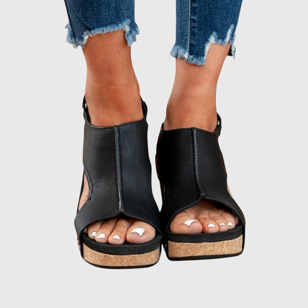 Damen Orthopädische Plattform Sandalen