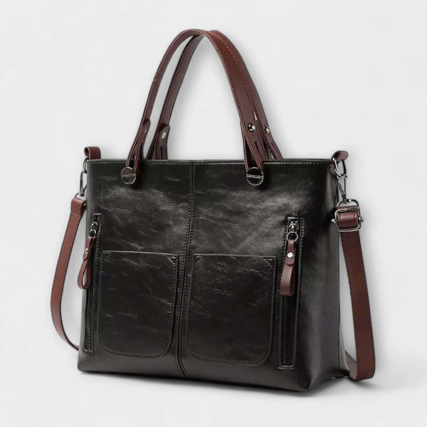 Damen-Handtasche aus Leder für Alltag