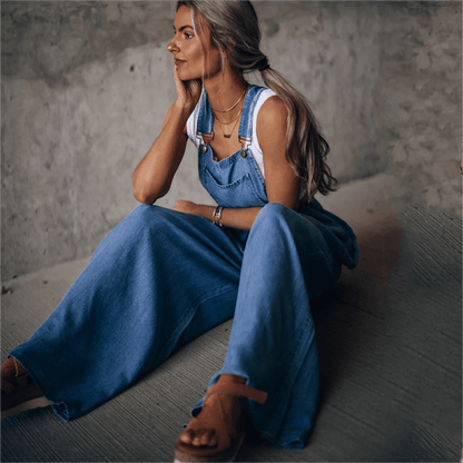 Damen Denim-Jumpsuit