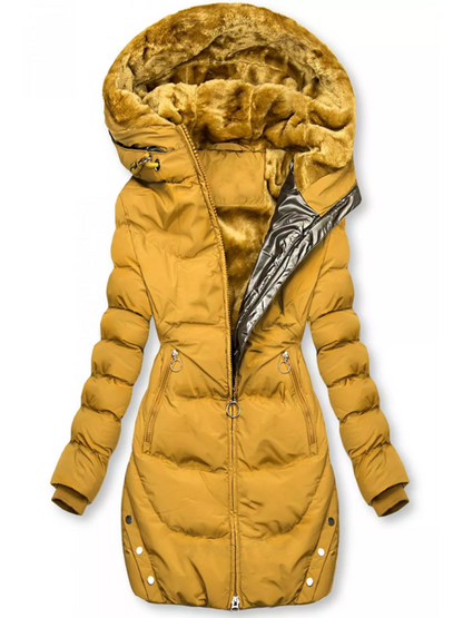 Damen Wintersteppmantel Warm