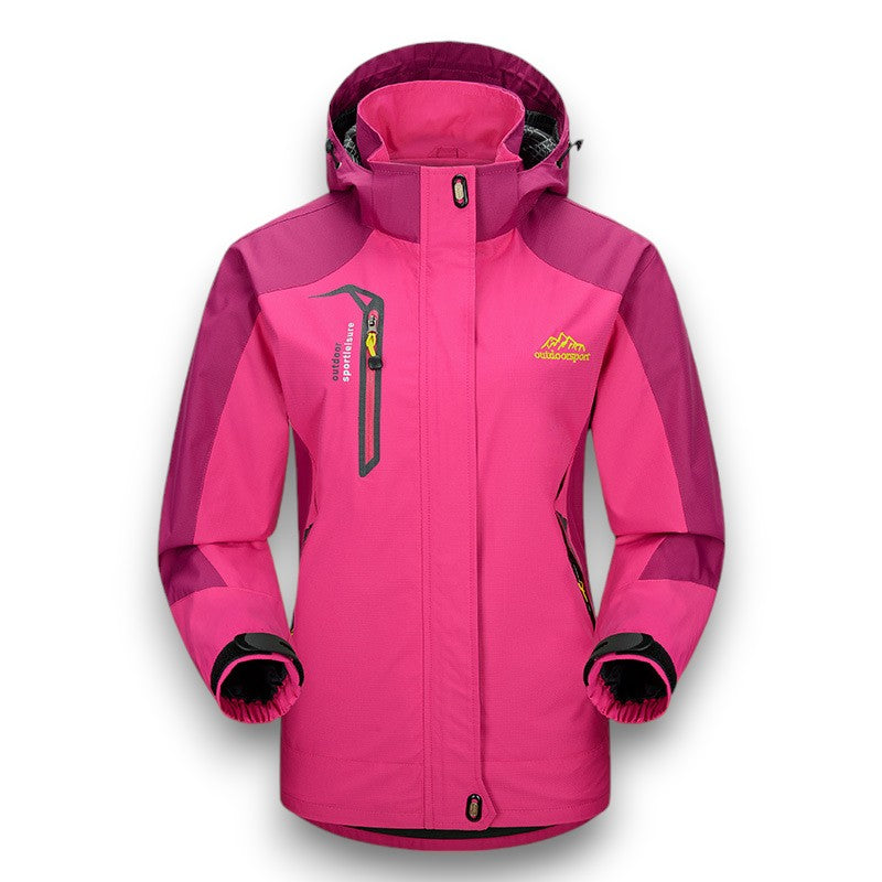 Norvielle Damen Wetterfeste Outdoorjacke