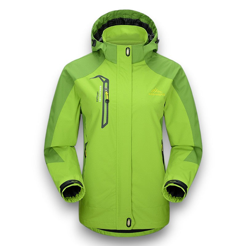 Norvielle Damen Wetterfeste Outdoorjacke