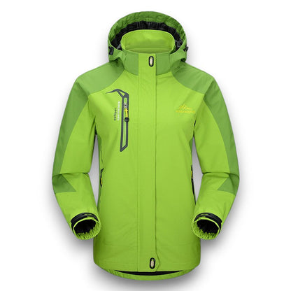 Norvielle Damen Wetterfeste Outdoorjacke
