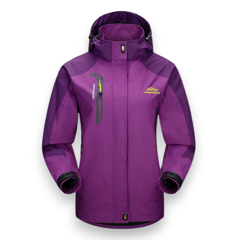 Norvielle Damen Wetterfeste Outdoorjacke