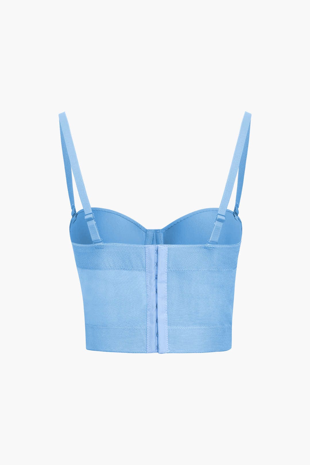 Damen Bustier- Figurbetonter Bügel-BH transparentes Mesh