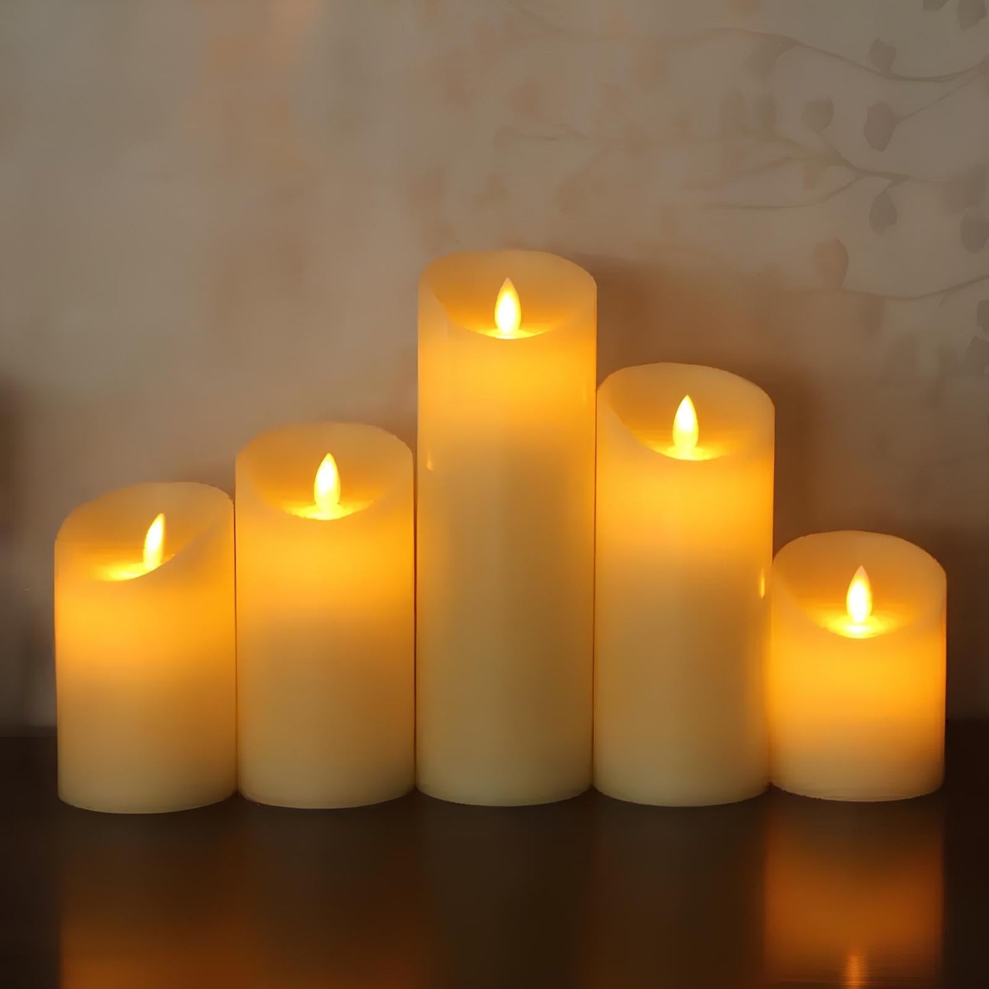 LumiFlame LED Kerze Echtwachseffekt Energiesparend