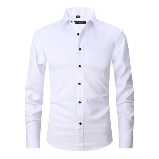 Herren Langarmhemd Elastisch - Eveloria