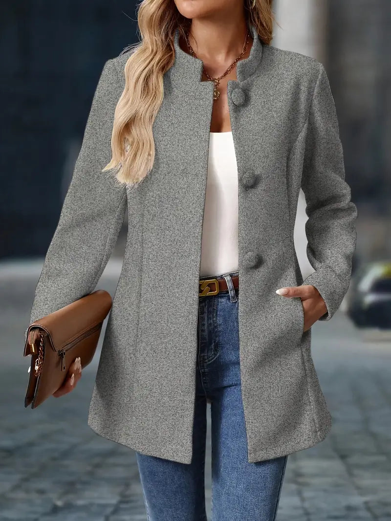 Damen Blazer Einreiher Modisch