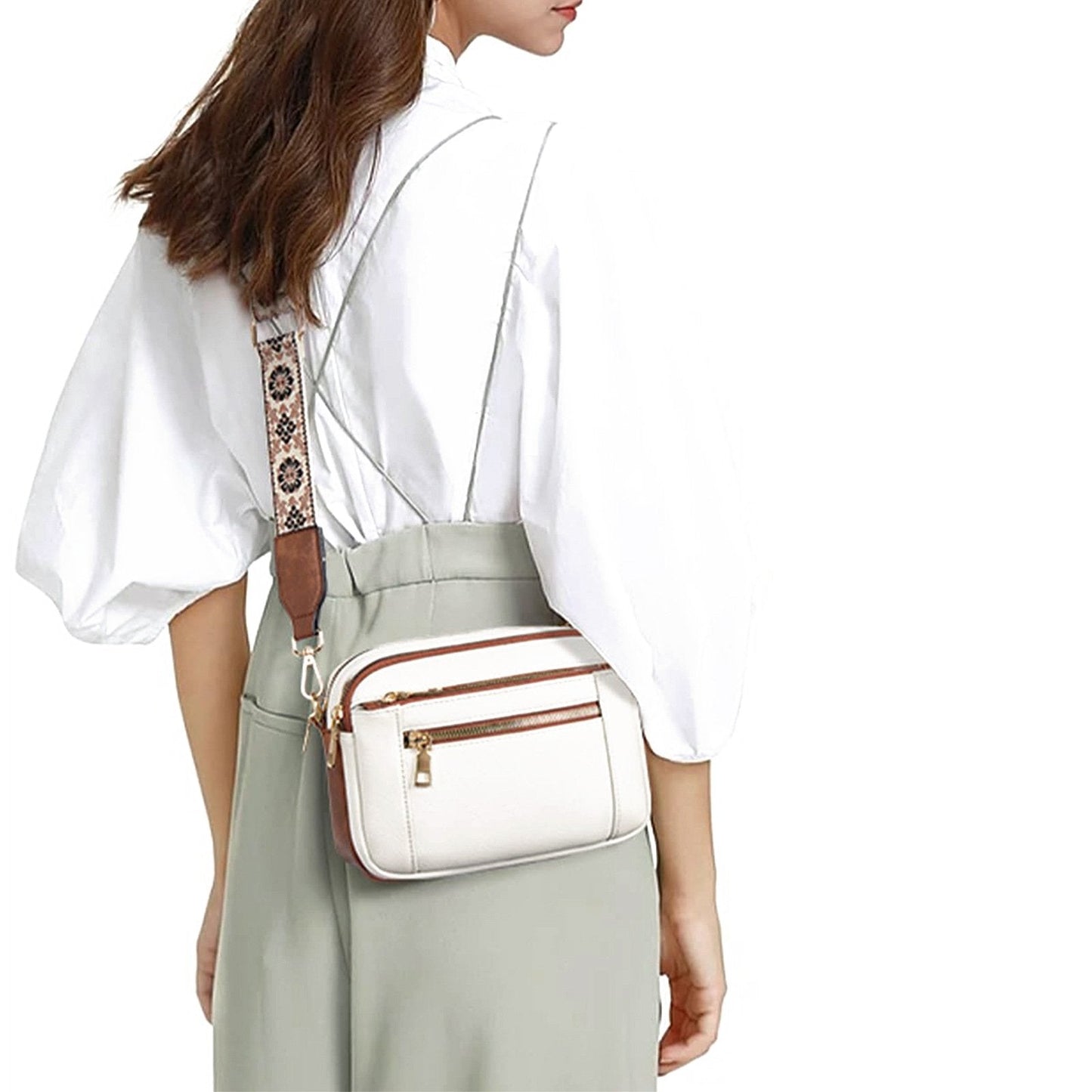 Damen Umhängetasche Trendy Stoff