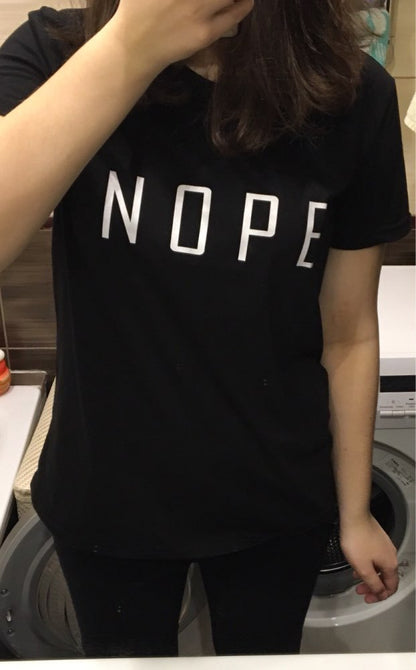 Damen T-Shirt mit auffälligem Schriftzug