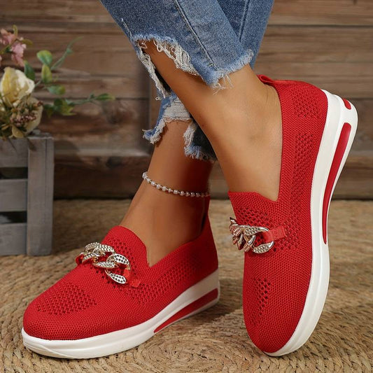 Norvielle Damen Orthopädische Schuhe Atmungsaktives Mesh - Norvielle