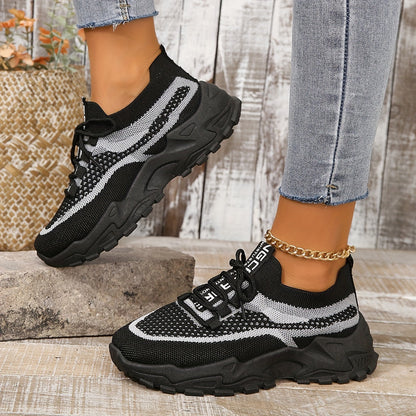 Damen Plateau Schuhe