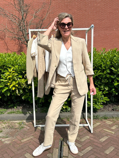 Norvielle Damen Hose Elastischer Bund Bequem