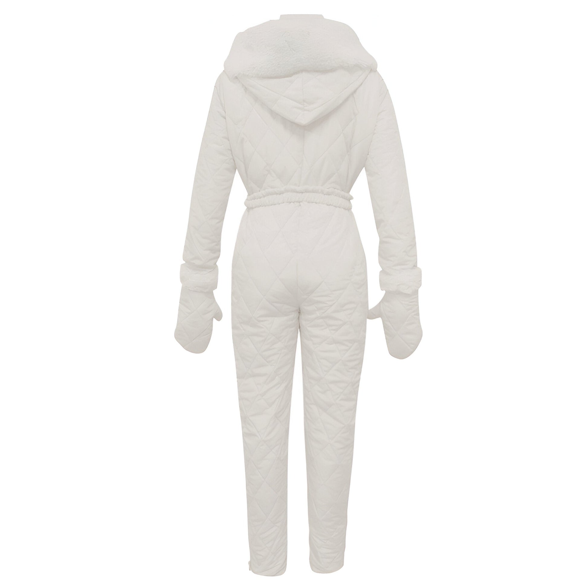 Norvielle Damen Ski-Overall Warm Winter Overall Schwarz - Norvielle