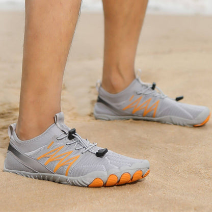 Dee Unisex Barfußschuhe Flexibles Gummisohle Schnellverschluss