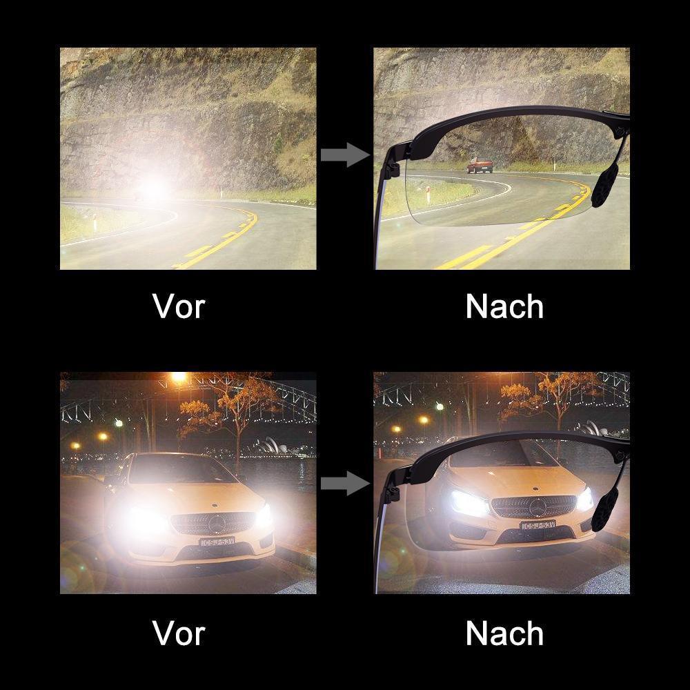 Polarisierende Sonnenbrille Automatische Verfärbung
