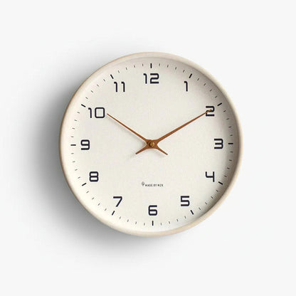 Holz Wanduhr Minimalistisch Lautlos