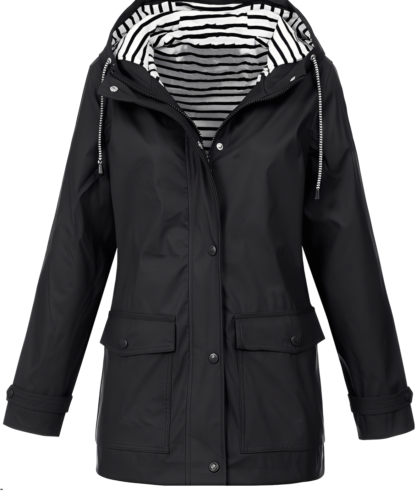 Norvielle Damen Outdoor-Jacke Modern Wasserdicht