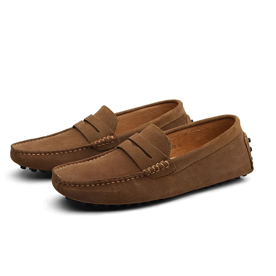 Herren Mokassins Lässiger Stil Lederschuhe