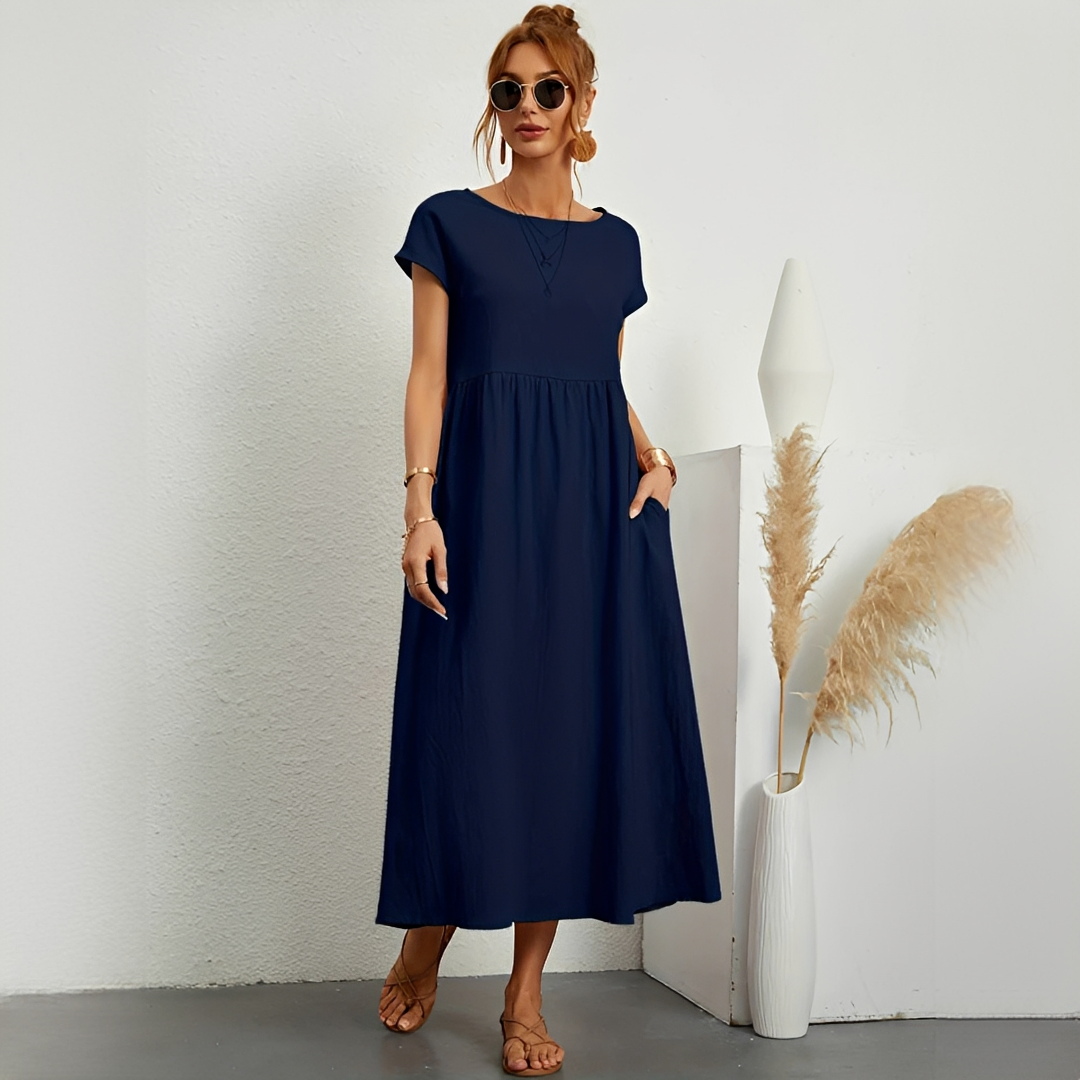 Damen Sommerkleid Komfort Leicht