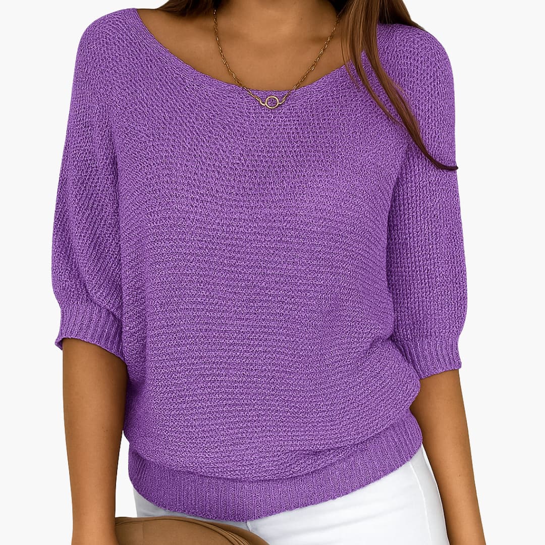 Damen Strickbluse Elegant