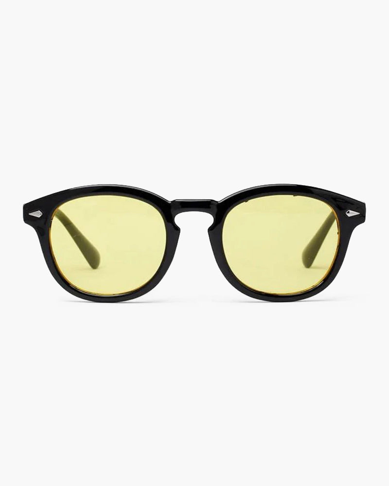 Herren Runde Sonnenbrille