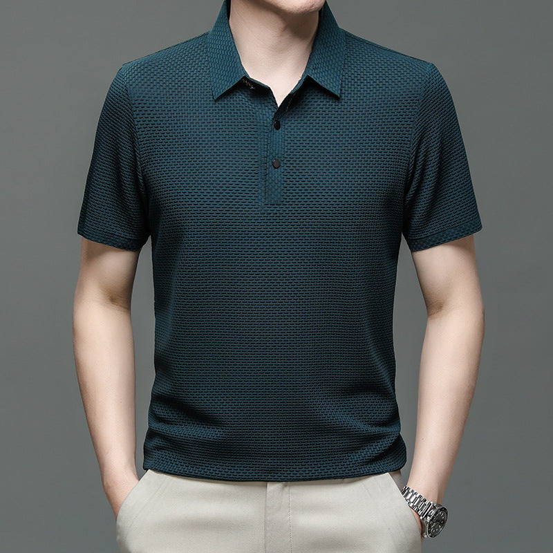 Gerald Herren Poloshirt Nahtlos Lässig