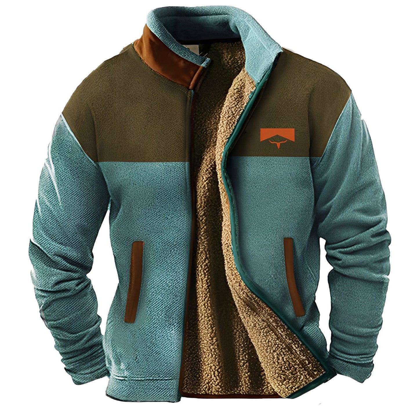 Aubert Herren Fleecejacke Outdoor Wasserdicht