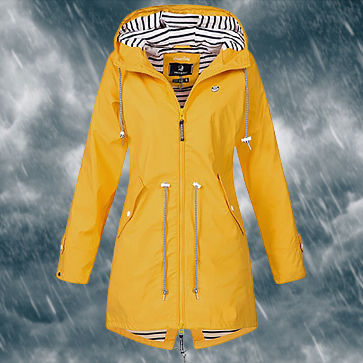 Damen Regenjacke Wasserdicht Norvielle