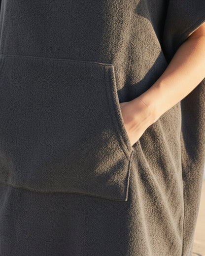 Damen Sommerponcho Kleid Strandmode Leicht