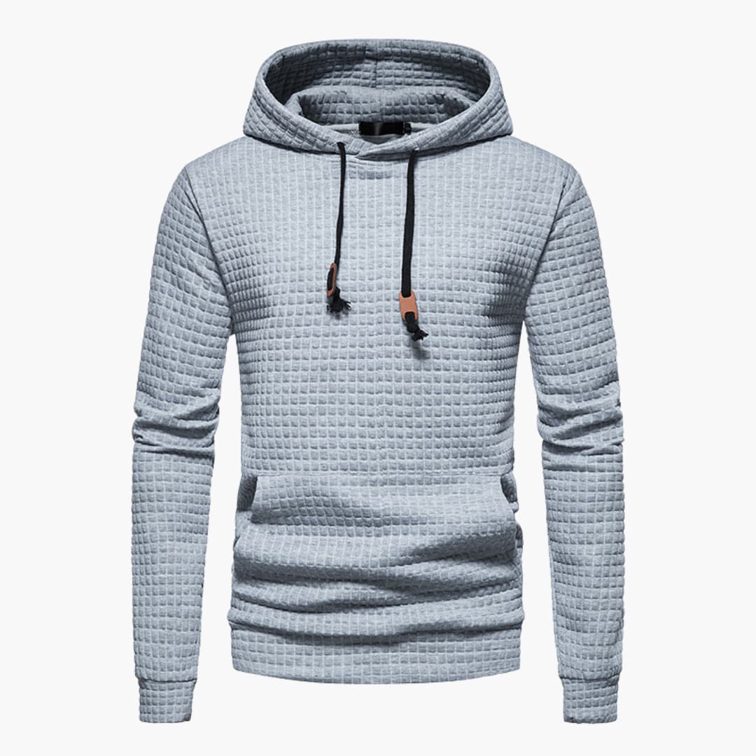 Bequemer Damen Hoodie Baumwolle Grau