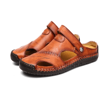 Herren Sandalen Weiches Leder Bequem