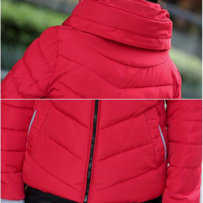 Daunen Steppjacke mit Kapuze Damen