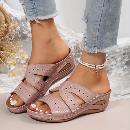 Damen Orthopädische Sandalen Sommer Atmungsaktiv