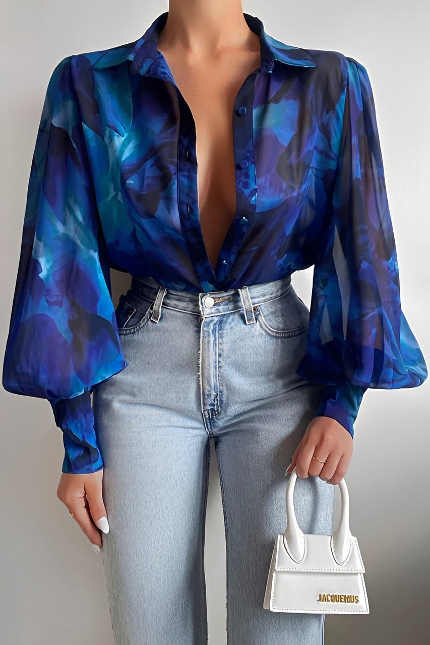 Damen Bluse Latzenärmel Baumwolle Weiß