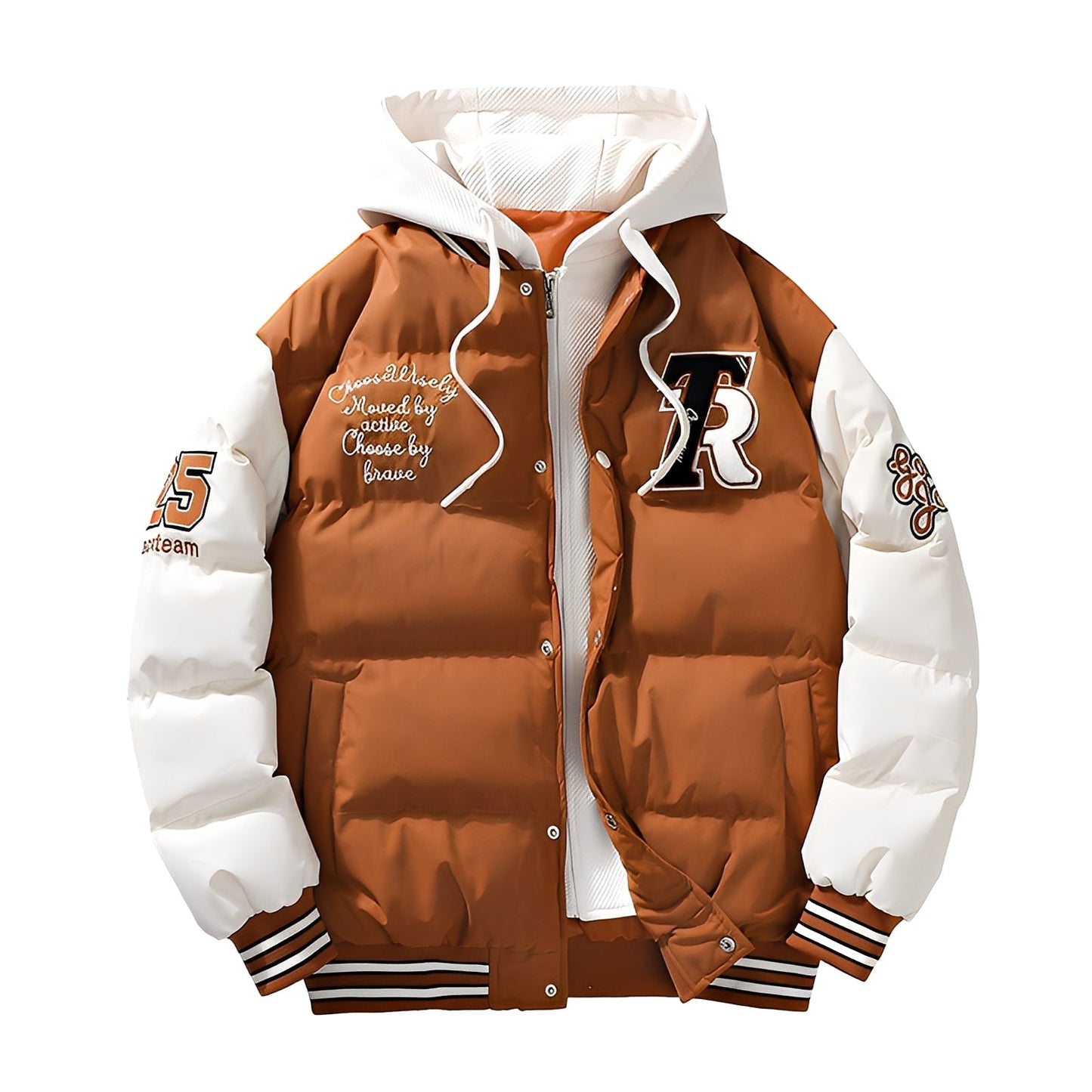 Herren Winterjacke Kapuze Xander